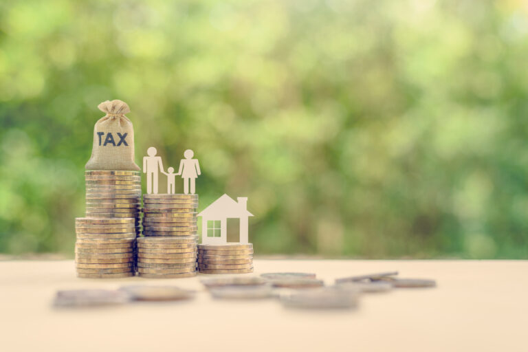 Family,Tax,Benefit,/,Residential,Property,Or,Estate,Tax,Concept