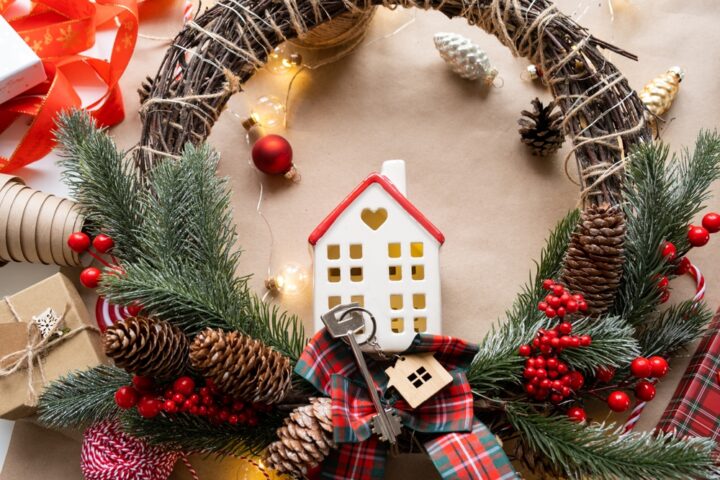Key,To,The,House,With,A,Keychain,On,A,Cozy Season's Greeting from DB Philpott