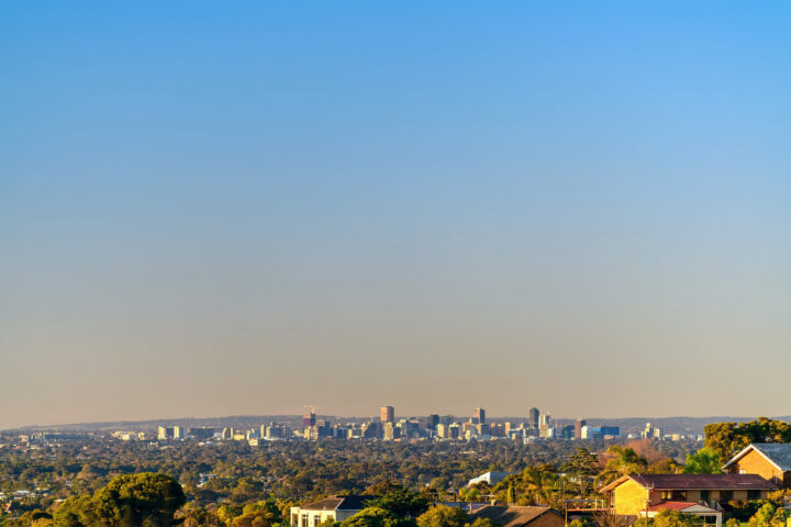 Adelaide,City,Skyline,Viewed,From,The,Hills,At,Sunset,,South Adelaide Rent and Rezoning 2024
