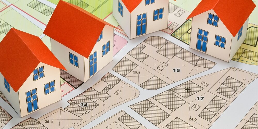 New,Home,And,Free,Vacant,Land,For,Building,Activity,-